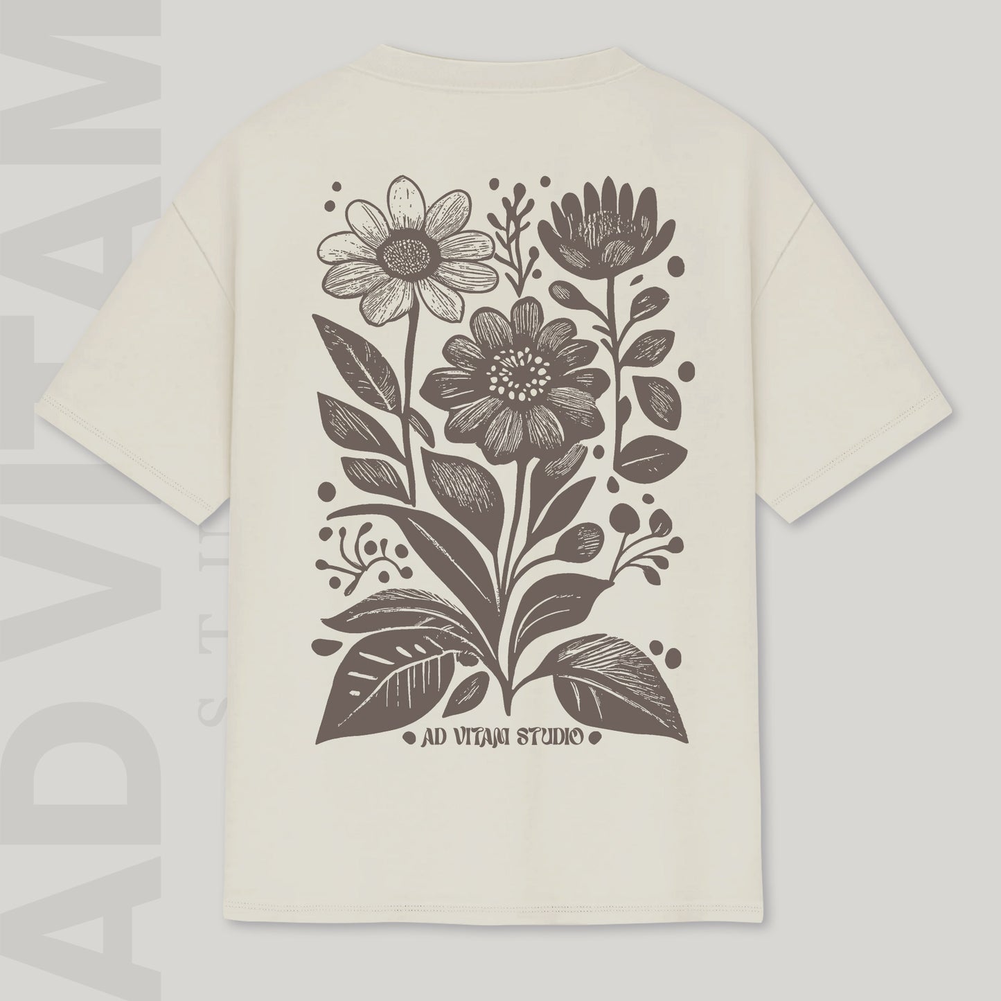 FLOWERS ECRU