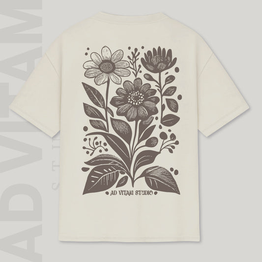 FLOWERS ECRU